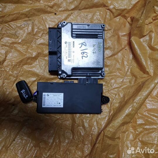 Bmw e90 dde+cas+ключ n47d20a комплект