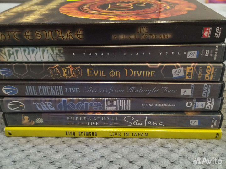 Dvd диски музыка