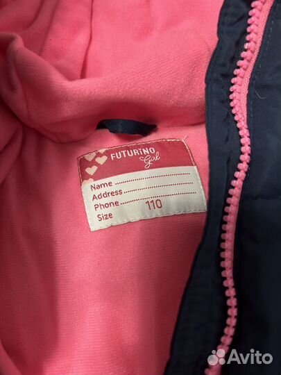 Куртка для девочки 110