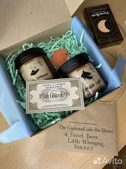 Набор на Новый Год Гарри Поттер свечи