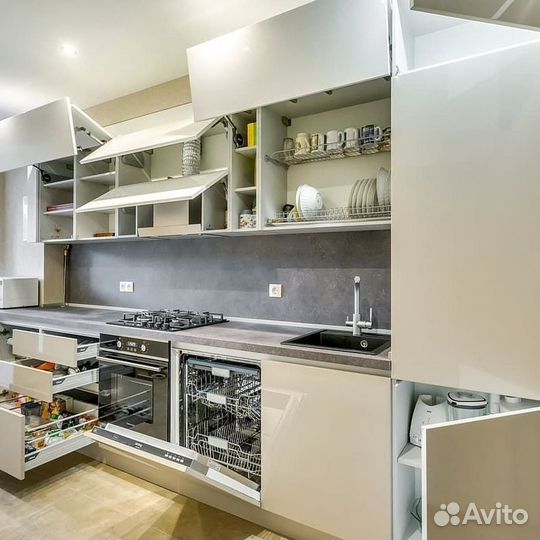 Кухонный гарнитур прямой на заказ