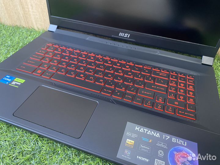 Ноутбук MSI GF76 Katana B12UCX-1004XRU