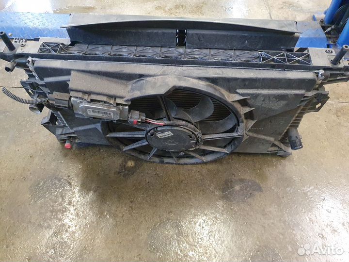 Касета радиаторов форд фокус 3 в сборе