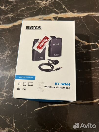Новые петлички и микрофон boya BY-WM4