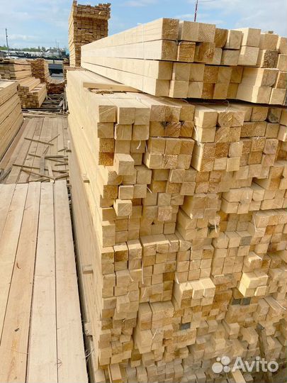 Брус, доска обрезная