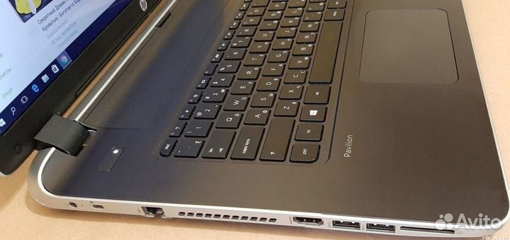 HP 17-f160nr большой для дома и работы