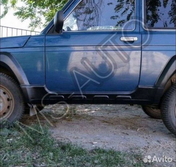 Пороги защитные Нива