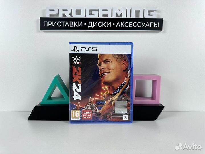 Wwe 2k24 диск для Sony PS5
