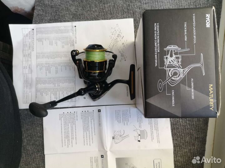 Катушка риоби матурити 2000