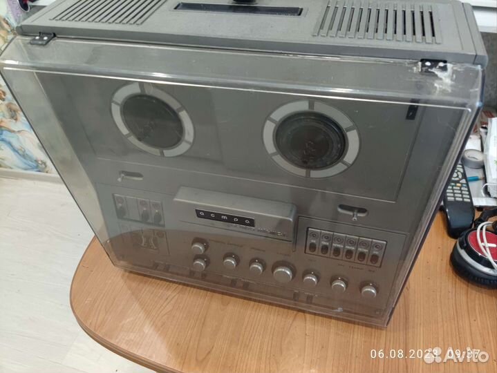 Катушечный магнитофон астра мк-111с-1