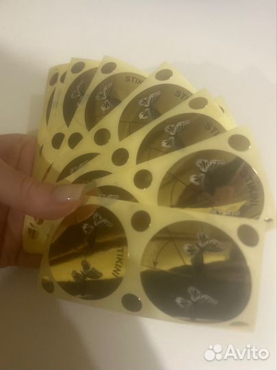 Стикини для солярия на грудь одноразовые