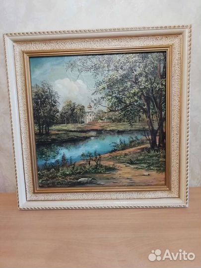 Картина маслом на холсте пейзаж
