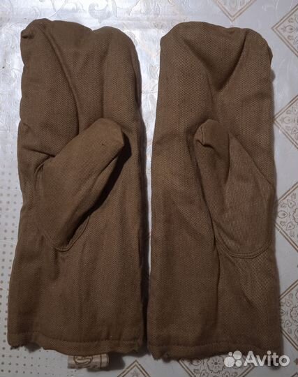 Рукавицы меховые пара