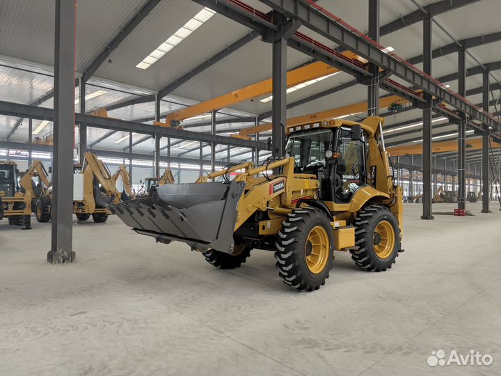 Экскаватор-погрузчик Shanmon 388H, 2024