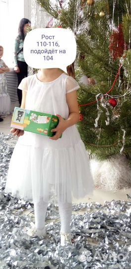 Праздничное платье для девочки Sela, 5 лет, 104 см