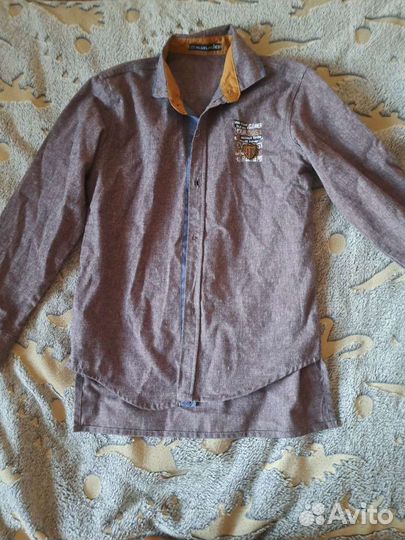 Рубашка для мальчика 134