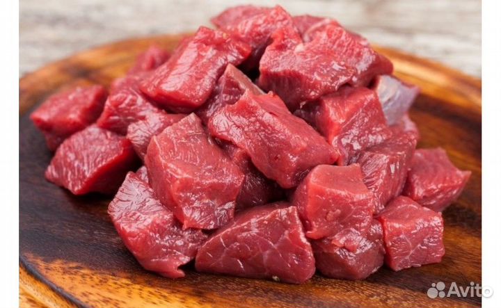 Домашнее мясо молодых бычков