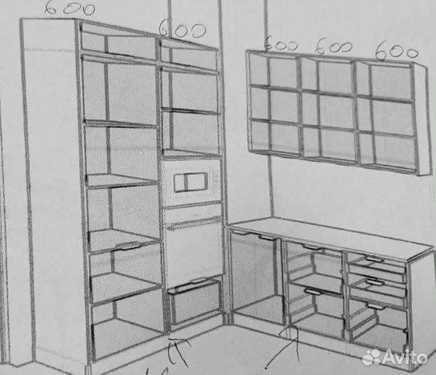 Продам новый кухонный гарнитур