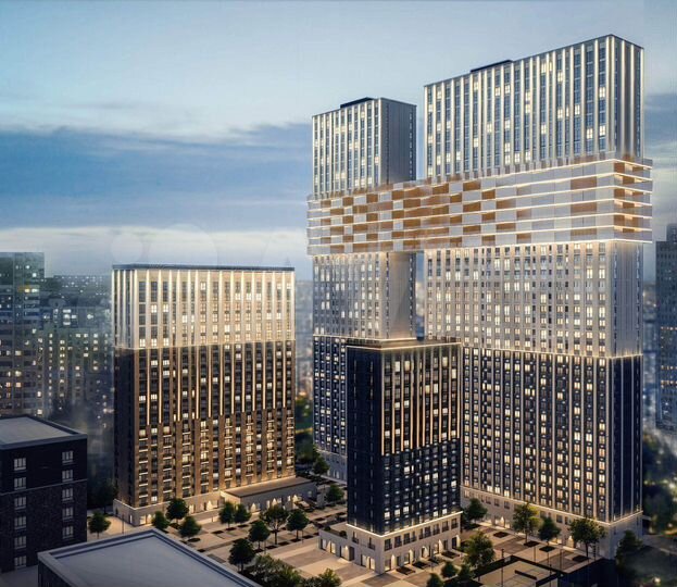 1-к. квартира, 48,3 м², 38/43 эт.