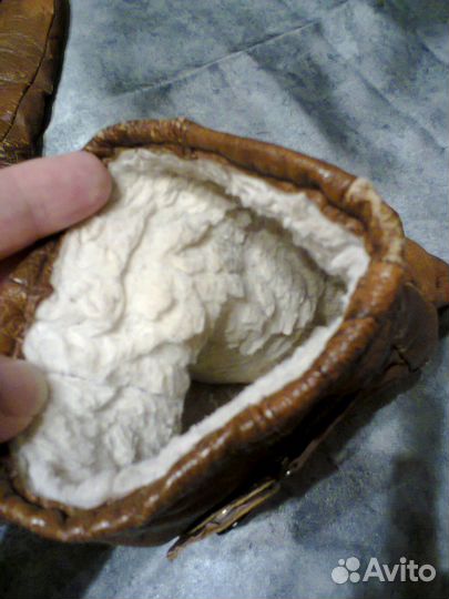 Перчатки кожаные для рукоделия