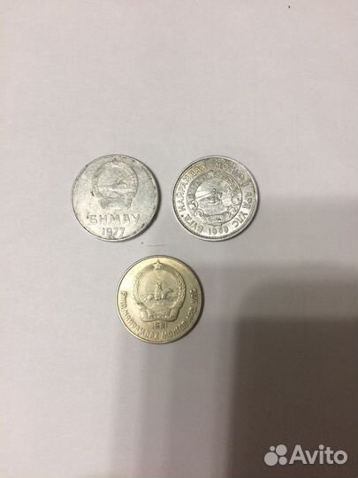 Монеты Монголии
