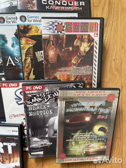 PC Dvd диски игры