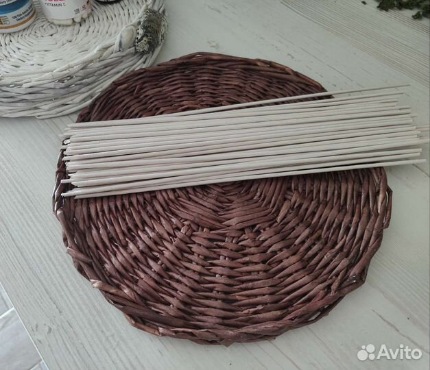 Трубочки из бумажной лозы