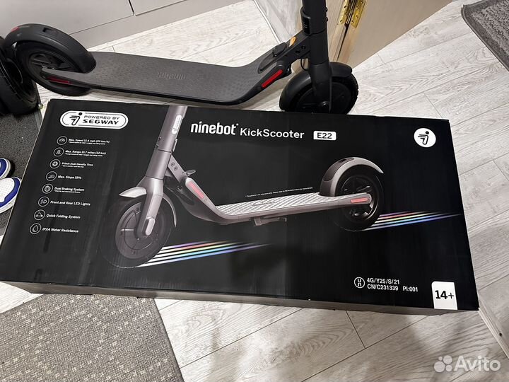 Электросамокат Ninebot KickScooter E22