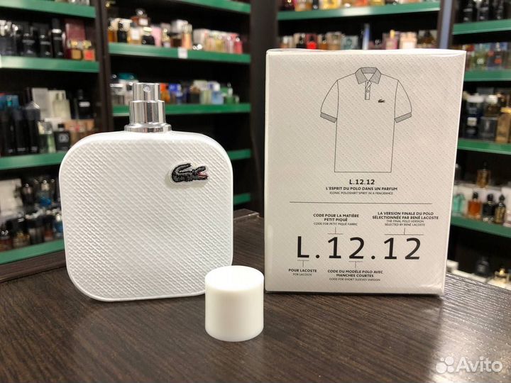 Парфюм Lacoste L.12.12 Blanc Eau De Parfum Лакост