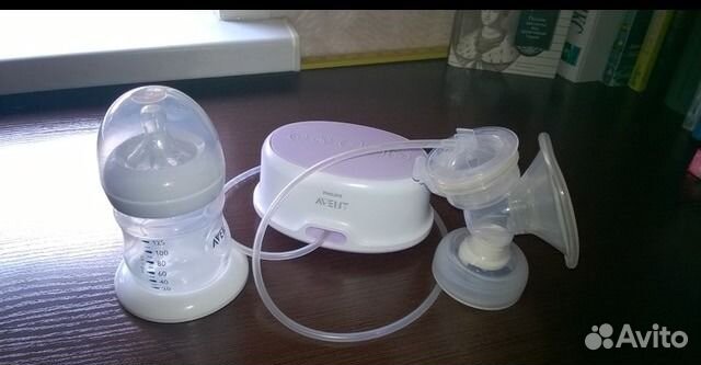 Молокоотсос philips avent SCF332