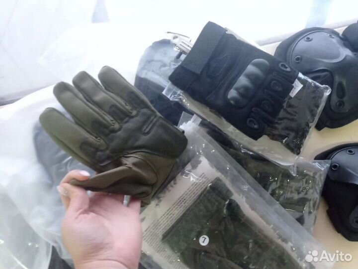 Наколенники+налокотники перчатки очки костюмы