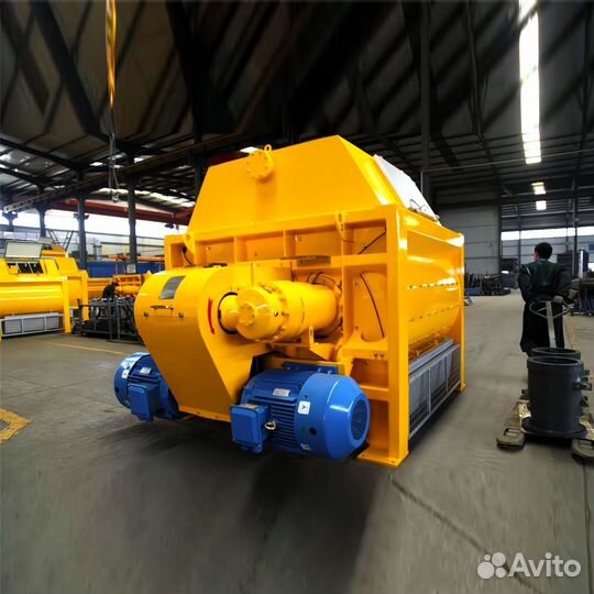 Двухвальный бетоносмеситель без скипа MAO 2250/150