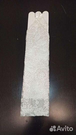 Перчатки свадебные