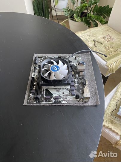 Комплект A320M-S2H V2 + AMD Ryzen 3 1200 + кулер