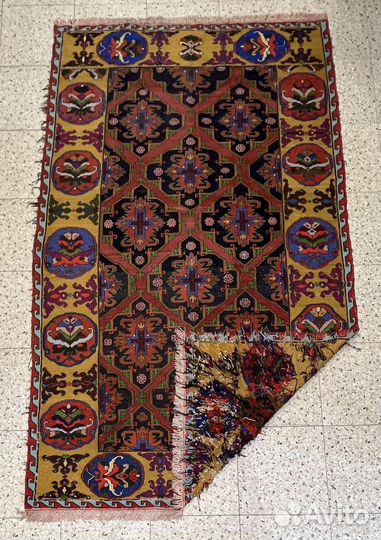 Ковер-сумах. Безворсовый. Ручная работа. Шерсть