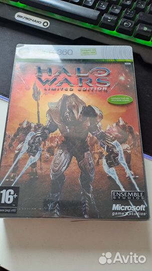 Диск halo Wars Limited edition xbox 360