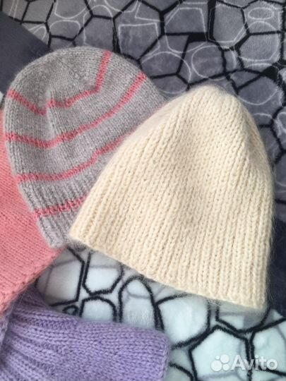 Шапочка женская вязаная