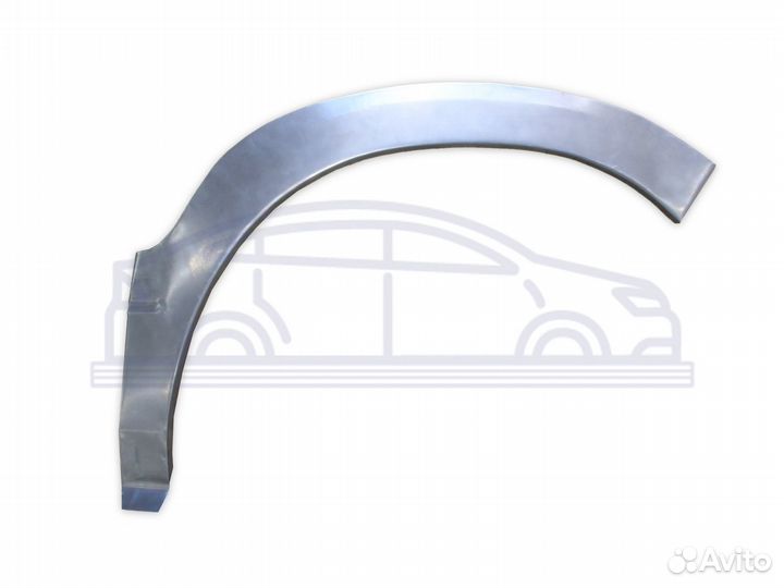 Кузовные арки Dodge RAM IV (DS DJ) передняя