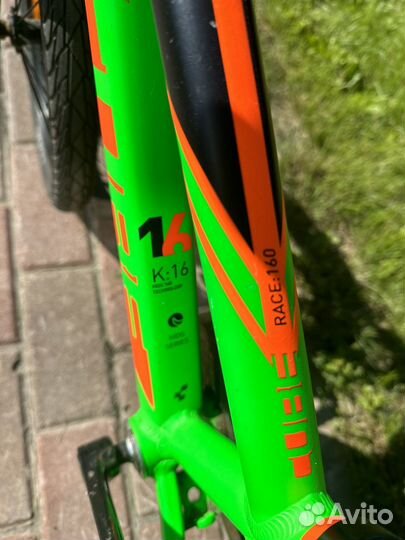 Детский велосипед cube 16