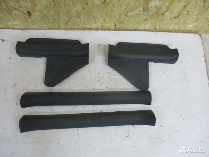 Накладки порога Тойота Королла 150