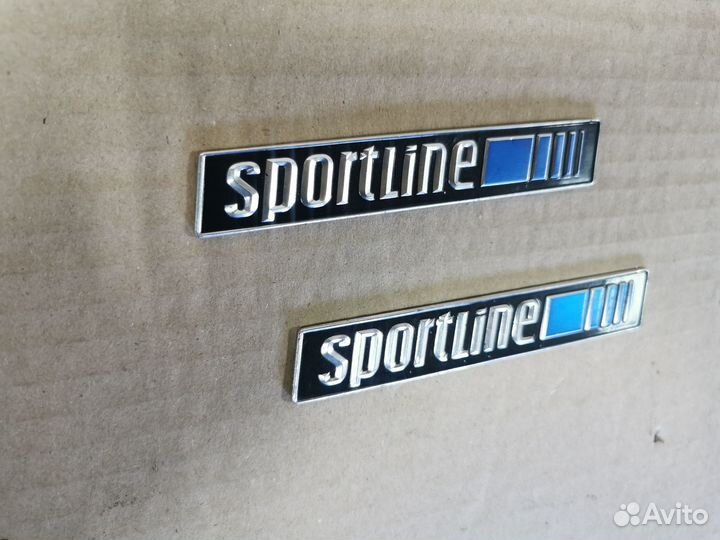 Шильды Sport Line на Mercedes W124. Оригинал