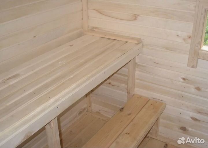 Полок осина 30х90х1000 мм сорт 0 (экстра)