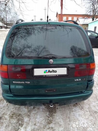 Volkswagen Sharan 1.9 AT, 1997, 395 000 км