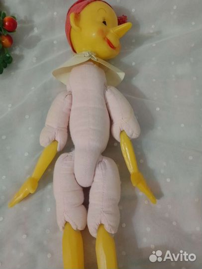 Кукла СССР Буратино фабрики Кругозор