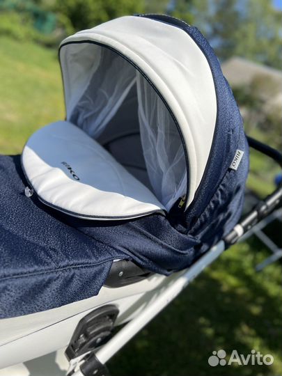 Коляска Riko Bruno Ecco 3 в 1, 11 navy