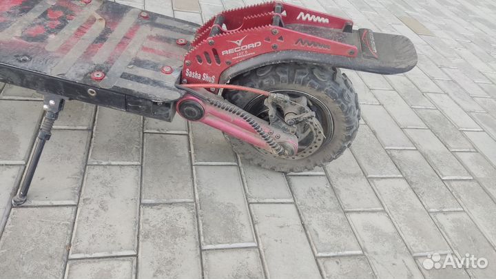 Мощный электросамокат kugoo g-booster