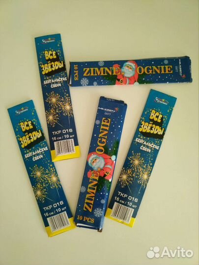 Бенгальские огни/фонтаны в торт в ассортименте