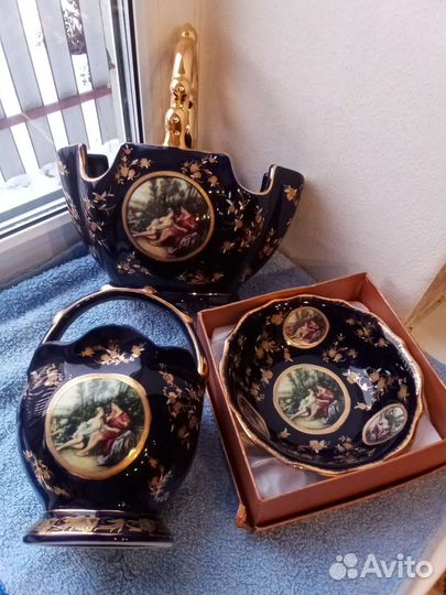 Конфетницы кобальт брендовые