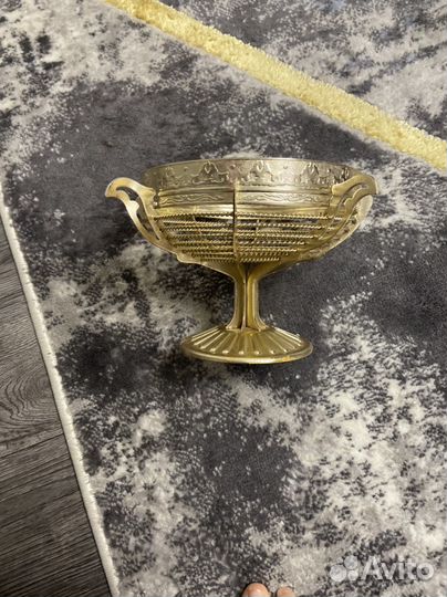 Ваза фруктовница СССР на ножке