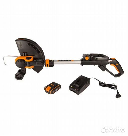 Триммер аккумуляторный Worx WG163E.2, 30 см